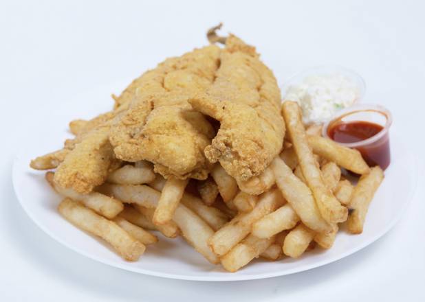 Order Fish (2 pcs) food online from J&J Fish & Chicken store, Chicago on bringmethat.com