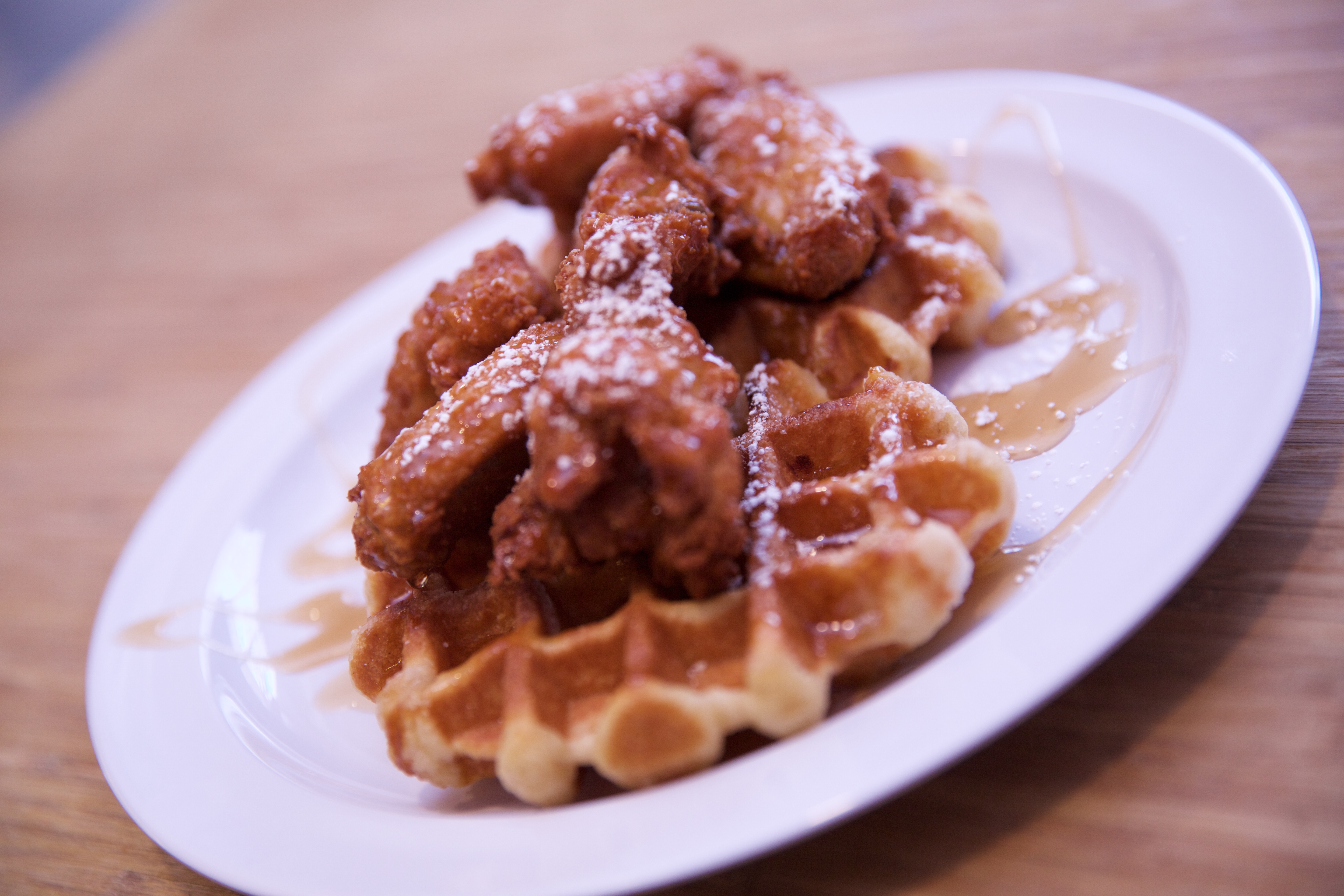 Order Chicken Wings and Waffles food online from Wingos store, Washington on bringmethat.com