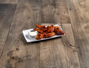 Order Ten Pieces Chicken Wings food online from 204 Pizza store, Virginia Beach on bringmethat.com