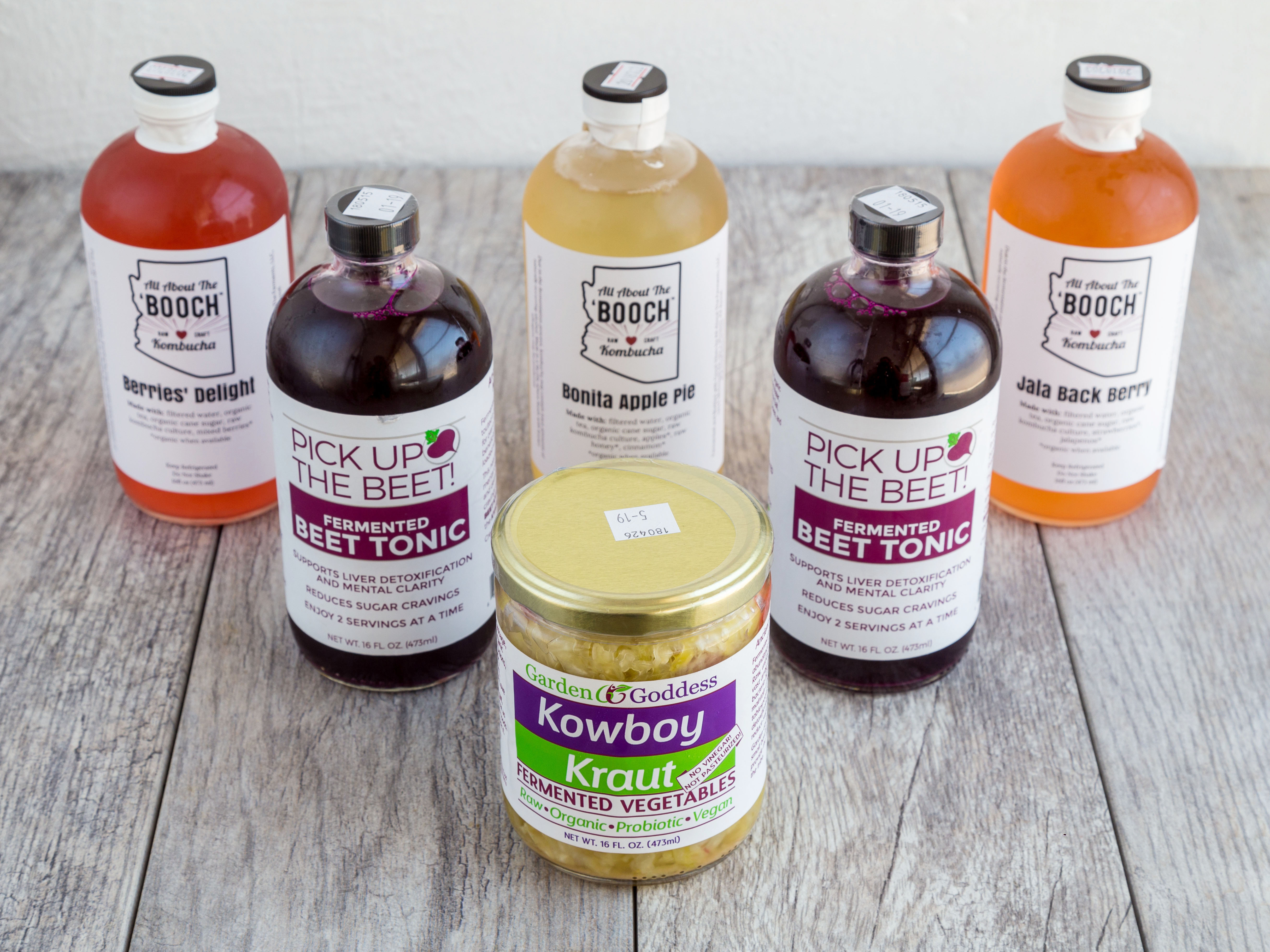Order Probiotic Punch Pack with the Booch! food online from Garden Goddess store, Phoenix on bringmethat.com