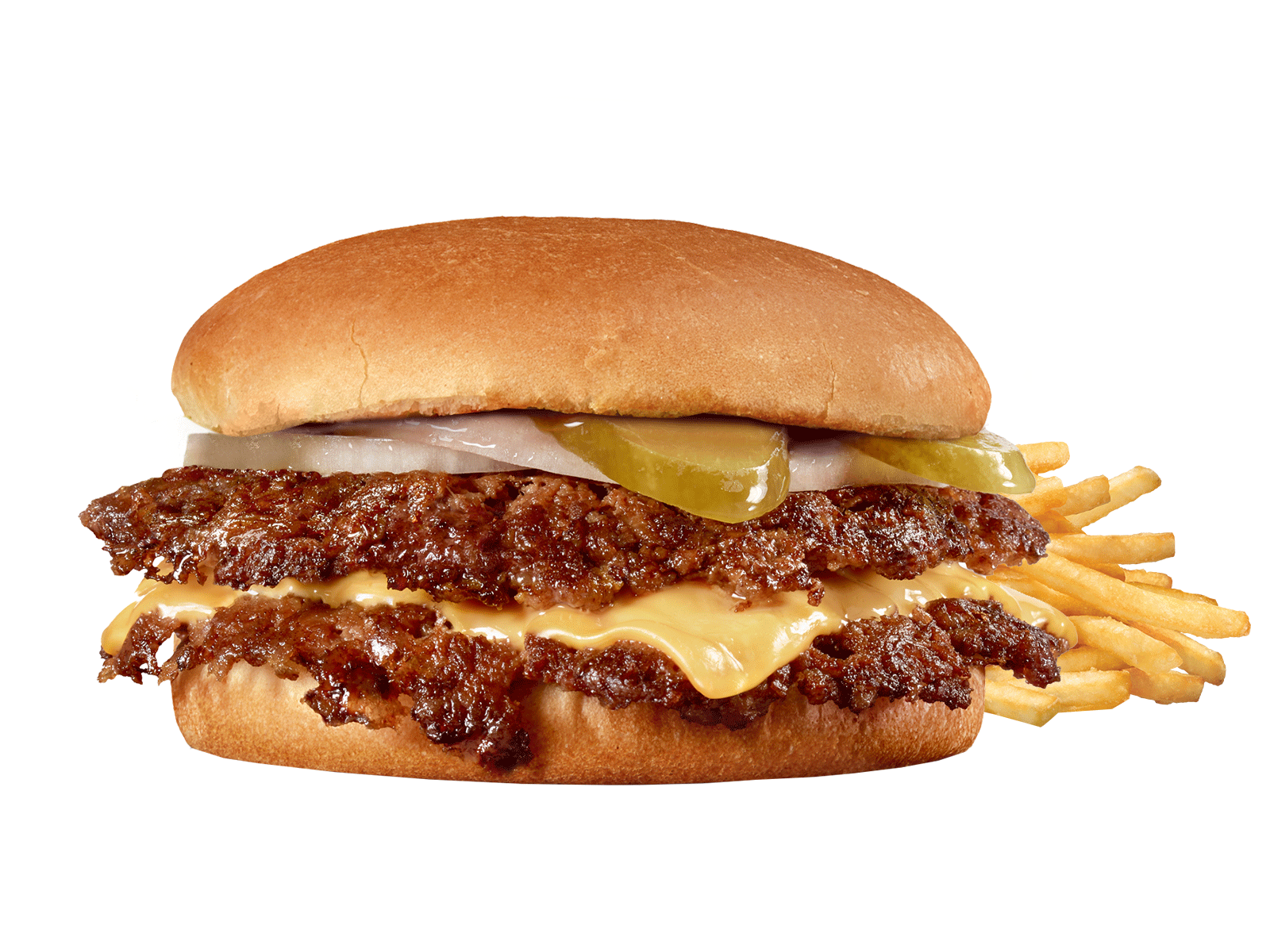 Order The Original Double 'n Cheese Steakburger™ 'n Fries food online from Steak N Shake store, Indianapolis on bringmethat.com