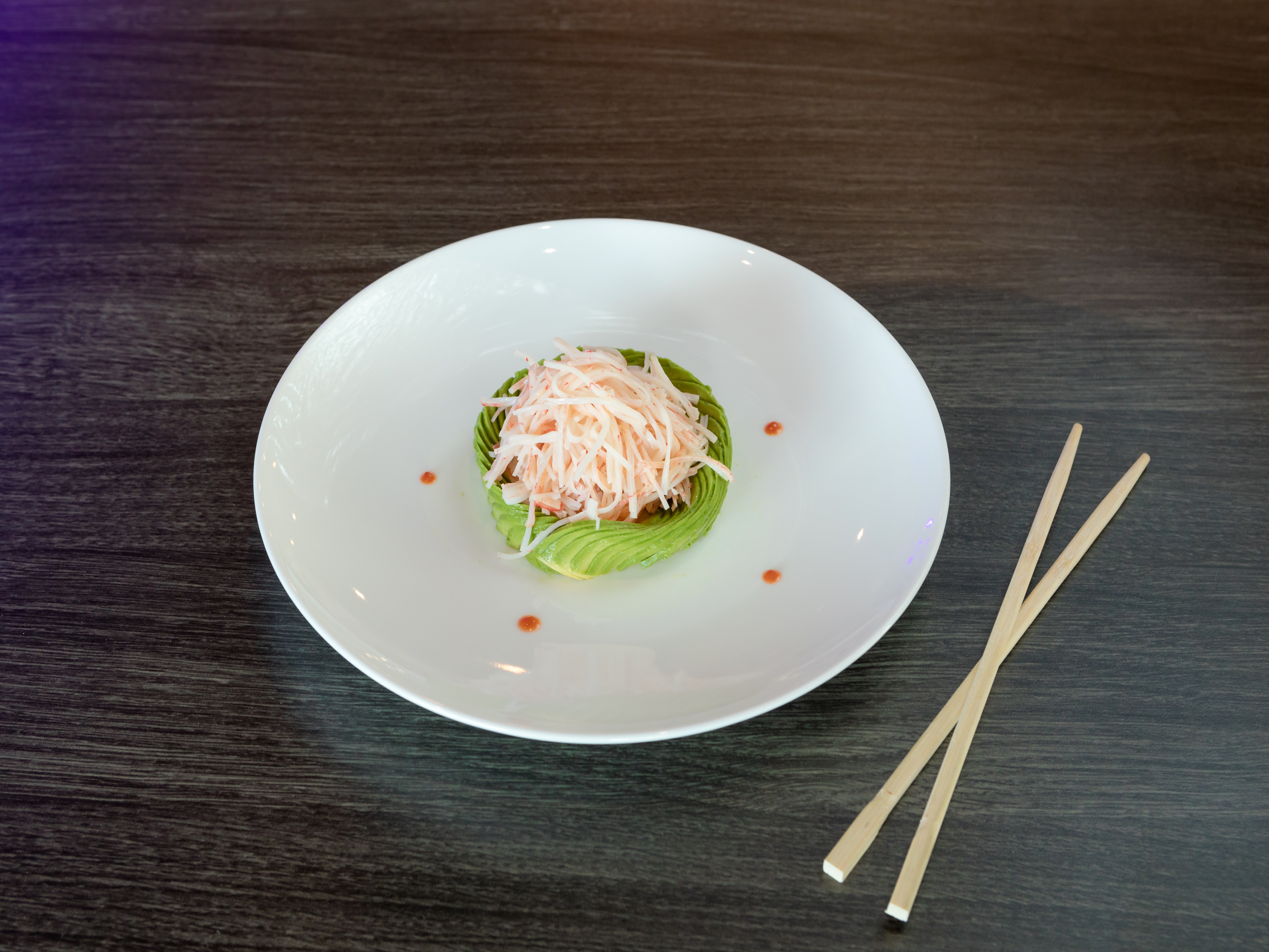 Order C9. Crab Avocado Salad food online from Nukumi Japanese Steak House store, Porter on bringmethat.com