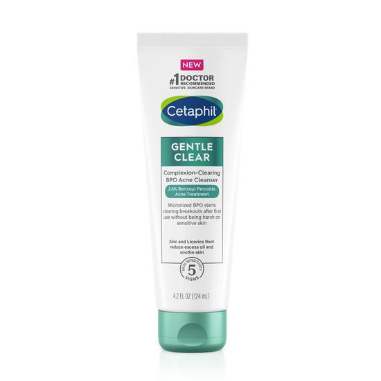 Order Cetaphil Gentle Clear Complexion-Clearing BPO Acne Cleanser, 4.2 OZ food online from Cvs store, MANCHESTER on bringmethat.com