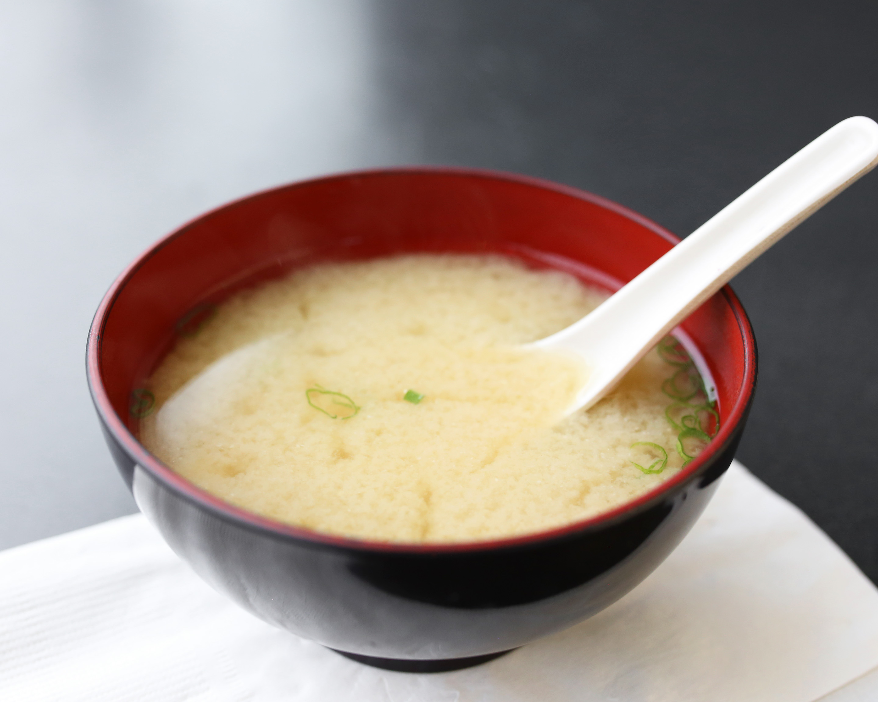 Order Miso Soup food online from Mio Sushi store, Beaverton on bringmethat.com