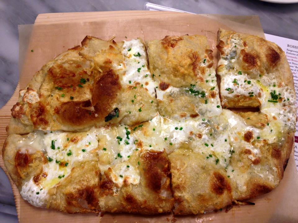 Order Goat Cheese Flatbread Pizza food online from Papa Vino's store, Mishawaka on bringmethat.com
