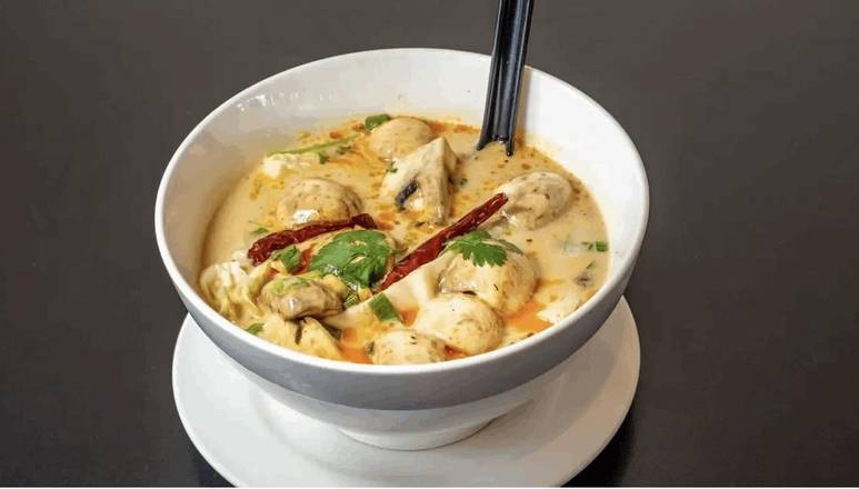 Order Tom Kha Soup food online from Youpa Thai Kitchen store, Kent on bringmethat.com