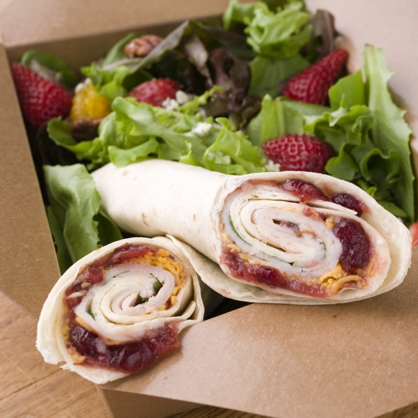 Order Smoked Turkey and Cranberry Rollup food online from Homewood Gourmet store, Birmingham on bringmethat.com
