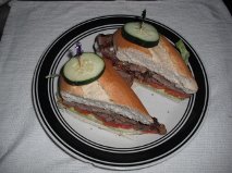 Order Steak Sandwich food online from Original Tommy Burgers store, Wilmington on bringmethat.com