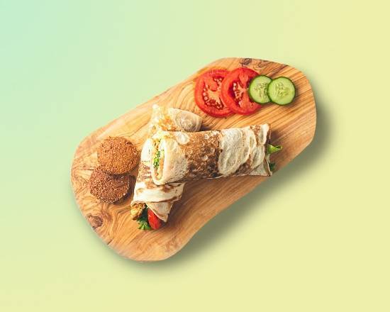 Order Farmhouse Falafel Wrap food online from The Shawarma Treatment store, Roseville on bringmethat.com
