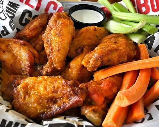Order Wings (20pc) food online from Cali BBQ store, Spring Valley on bringmethat.com