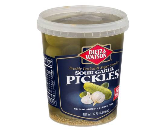 Order Dietz & Watson · Sour Garlic Pickles food online from Vons store, Fillmore on bringmethat.com