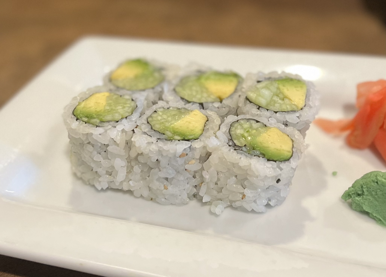 Order Avocado Cucumber Roll food online from Bluefin Steak House & Sushi store, Howell on bringmethat.com