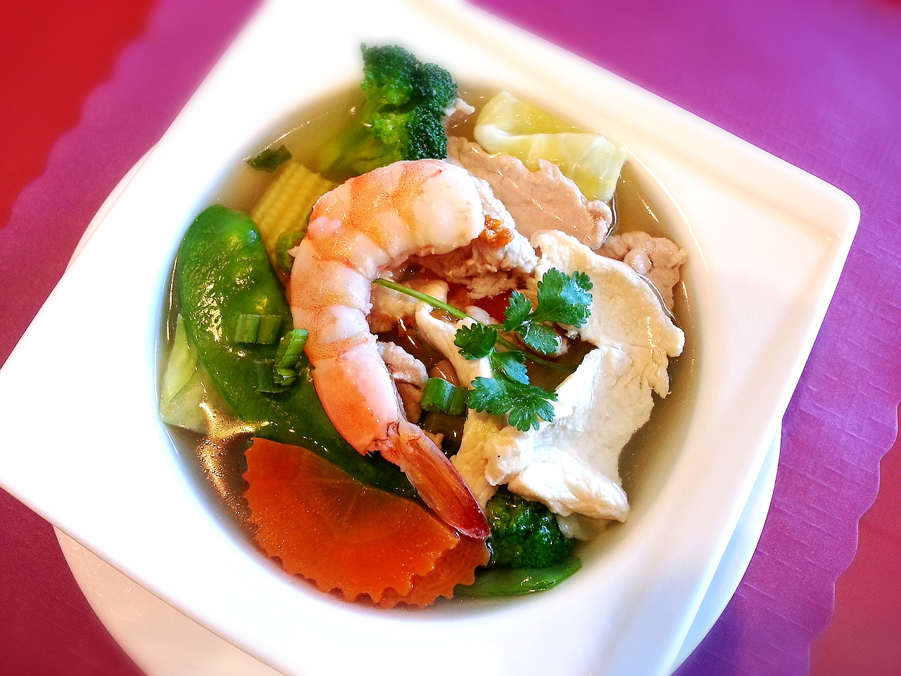 Order Combination Soup food online from Thai Chef Cuisine store, Azusa on bringmethat.com