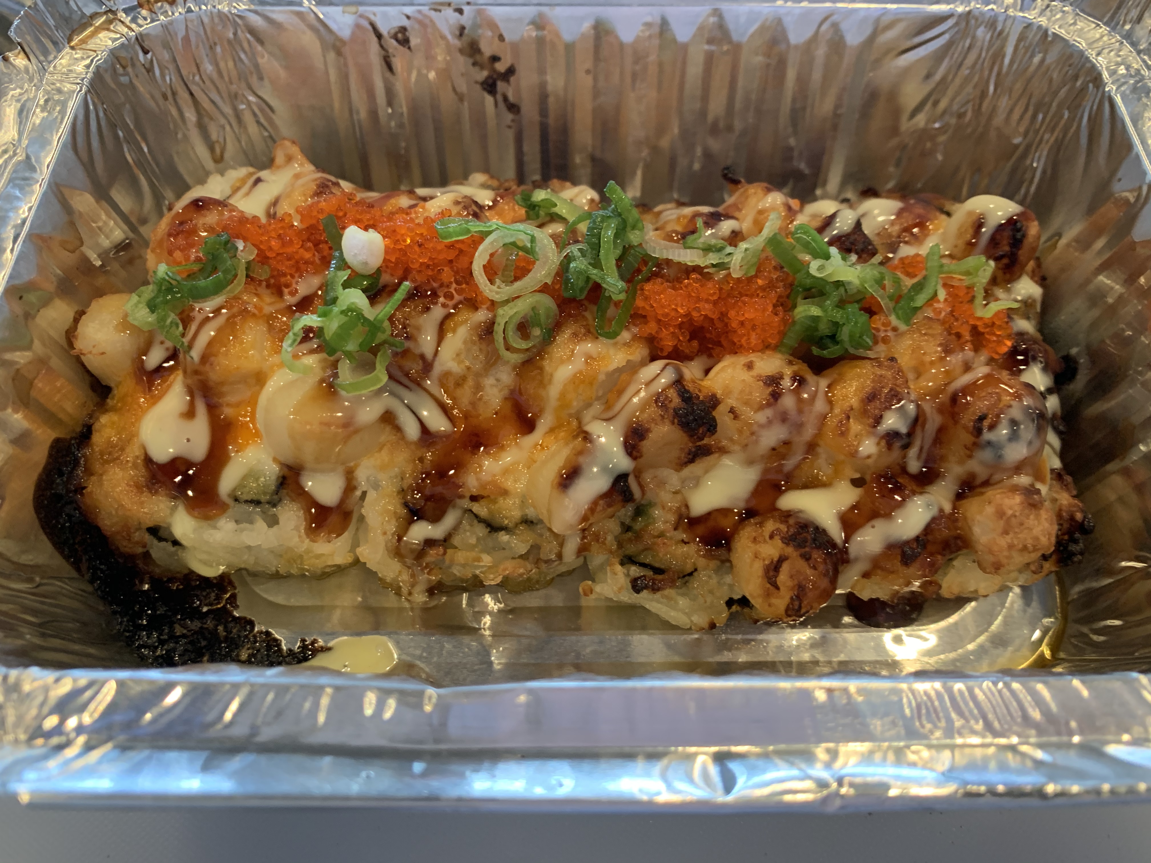 Order Baked Scallop (8 pcs) food online from Poke Zone store, Oakland on bringmethat.com