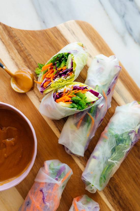 Order Soft Spring Rolls food online from Kittis Place store, Sausalito on bringmethat.com