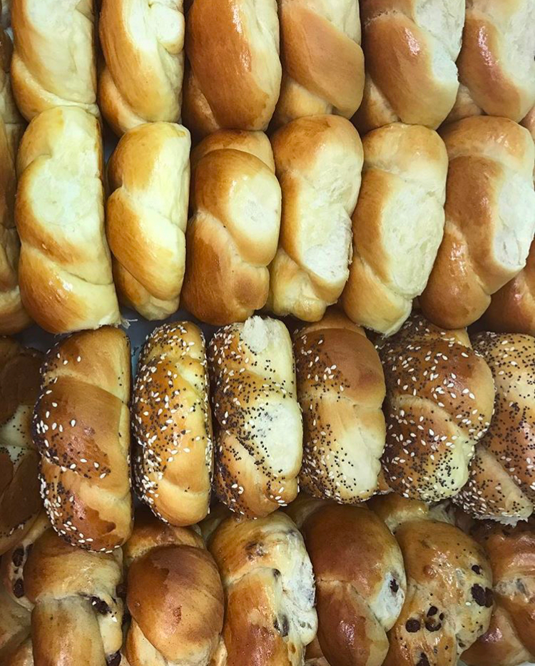 Order Toasted Challah Roll food online from Barry Espresso Bakery & Deli store, Eugene on bringmethat.com
