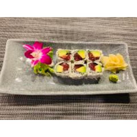 Order Tuna Avocado Roll food online from Chikara Sushi & Asian Fusion store, Phoenixville on bringmethat.com