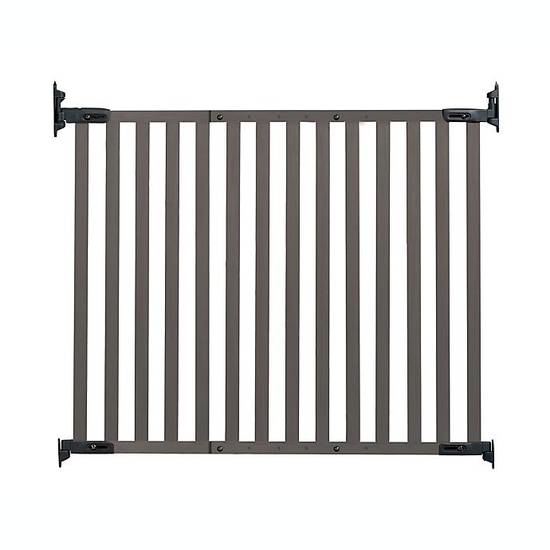 Order KidCo® Safeway® Angle Mount Bamboo Safety Gate in Grey food online from Bed Bath & Beyond store, Lancaster on bringmethat.com