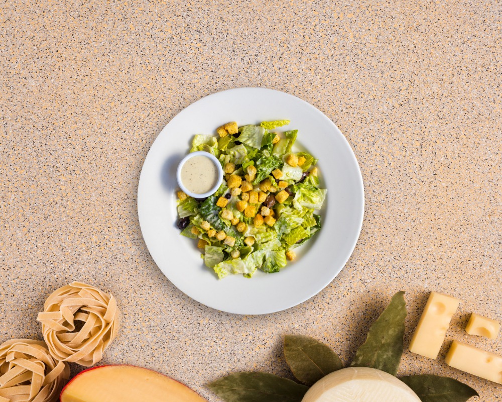 Order Creamy Caesar Salad  food online from Baby, Cheese Dont Go store, San Diego on bringmethat.com