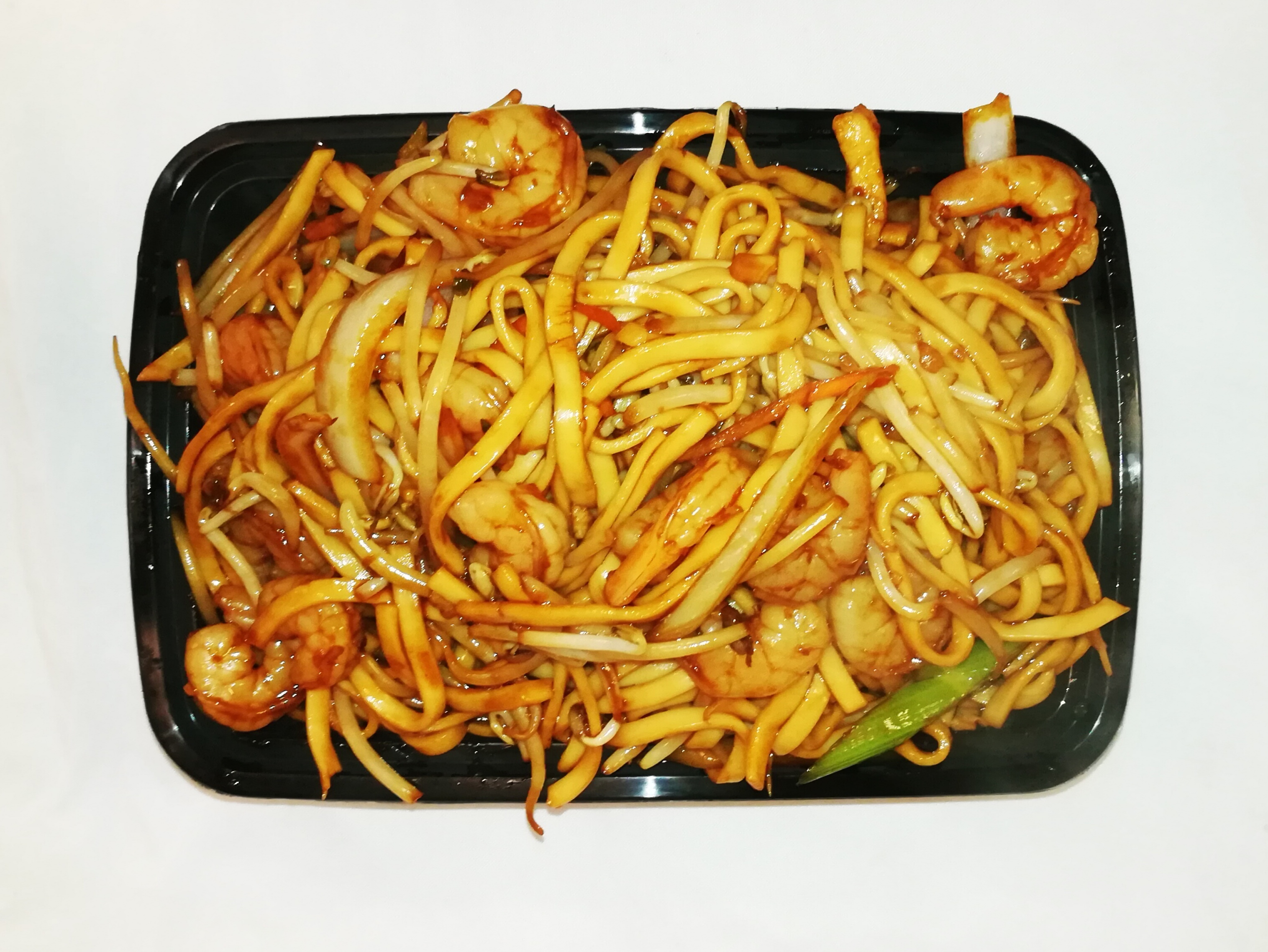 Order Shrimp Lo Mein（大） food online from Canton Wok store, Pawtucket on bringmethat.com