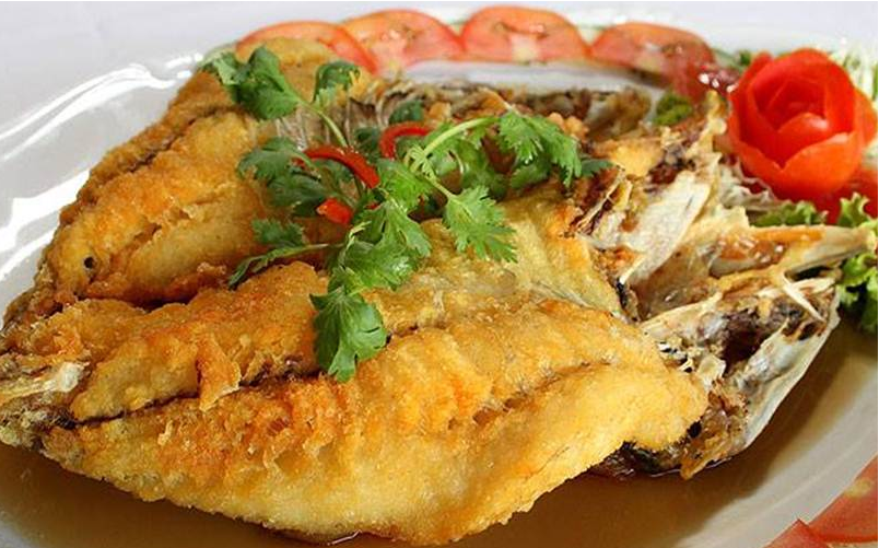 Order Fish & Apple Salsa food online from Siam Classic store, Manassas on bringmethat.com