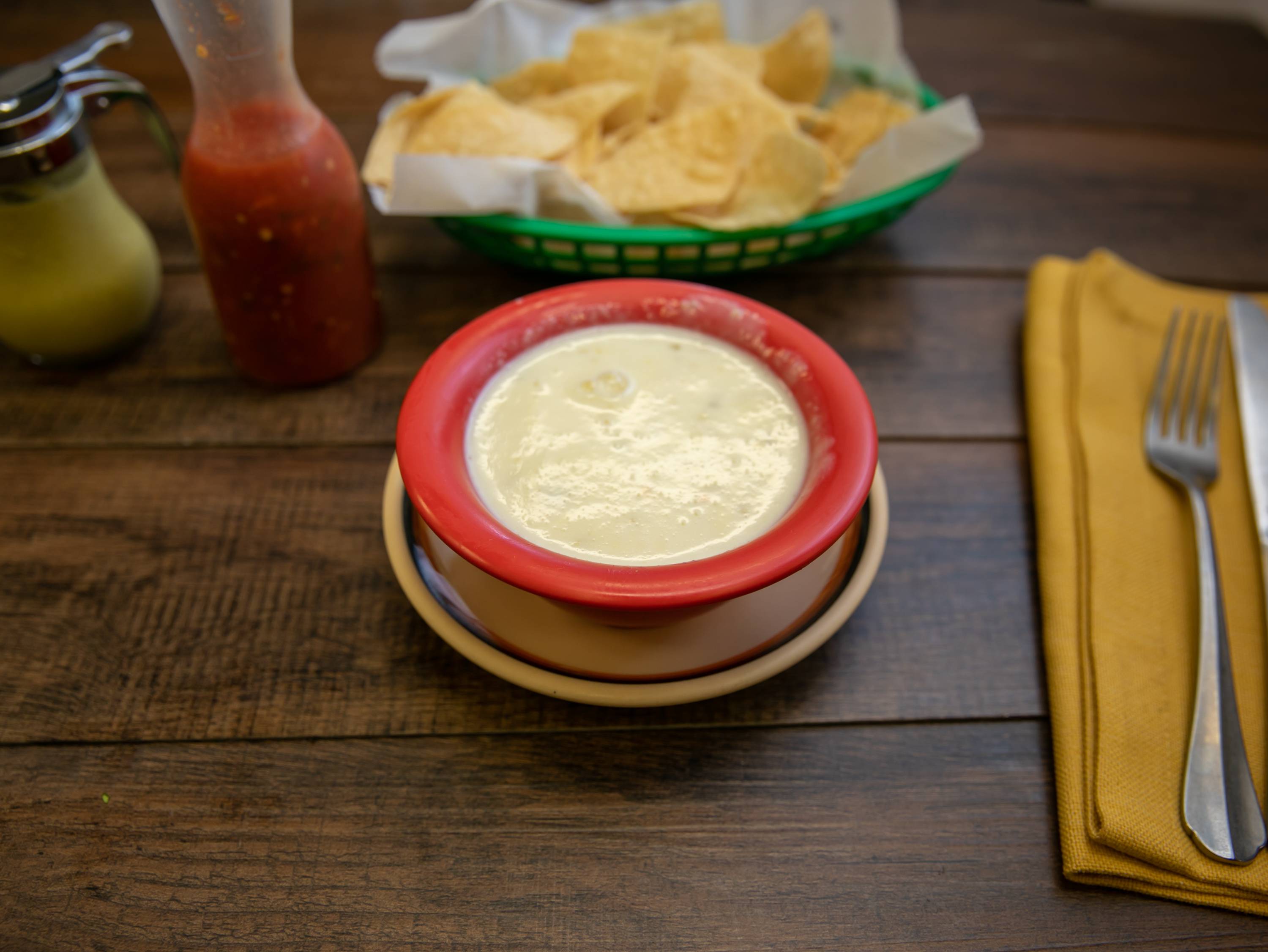 Order Cheese Dip food online from Portales Mexican Restaurant store, Cordova on bringmethat.com