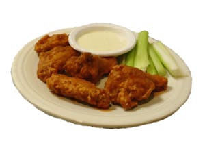 Order Buffalo Wings (6) food online from La Tolteca store, Williamsburg on bringmethat.com
