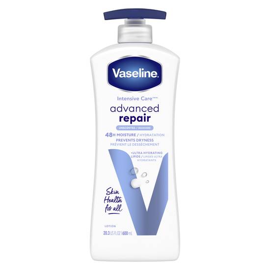 Order Vaseline Intensive Care Advanced Repair Unscented Body Lotion, 20.3 OZ food online from CVS store, INGLEWOOD on bringmethat.com