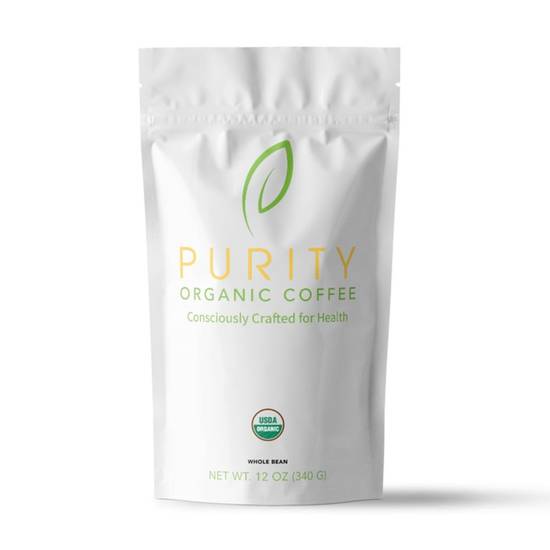 Order Purity Whole Beans (12 oz.) food online from Hi-Vibe River North store, Chicago on bringmethat.com