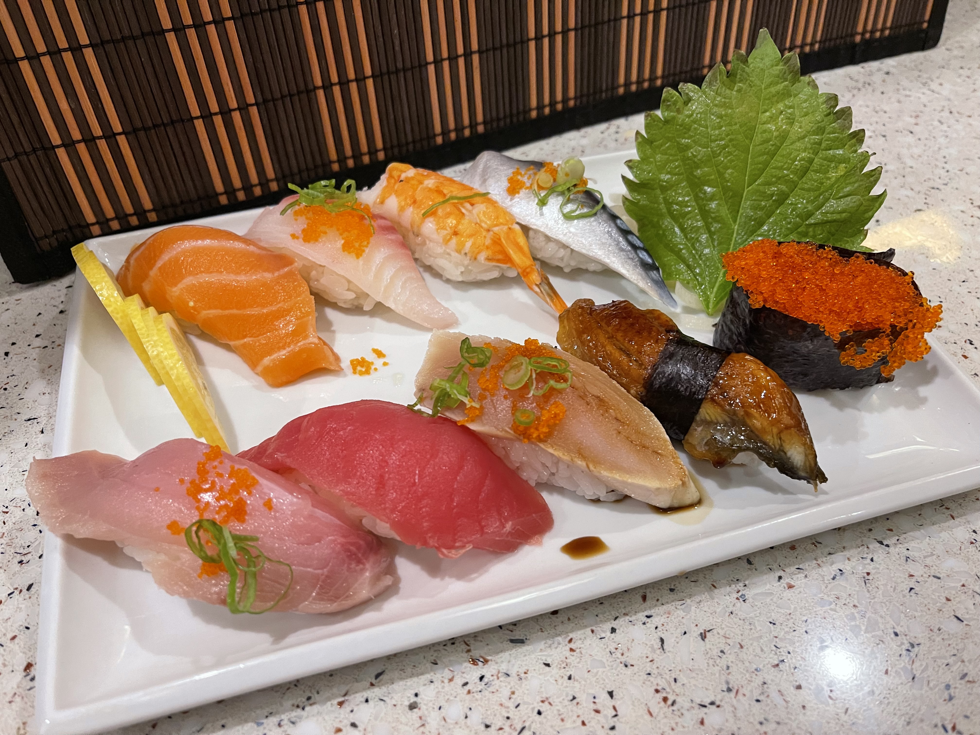 Order Nigiri Sushi Combo  food online from Kobe Japanese Restaurant store, Santa Clara on bringmethat.com