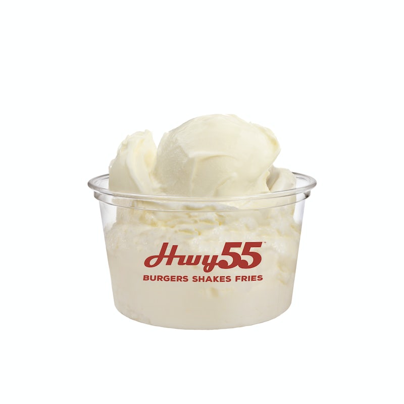 Order Vanilla Custard Bowl food online from Hwy 55 Burgers Shakes & Fries store, Richlands on bringmethat.com