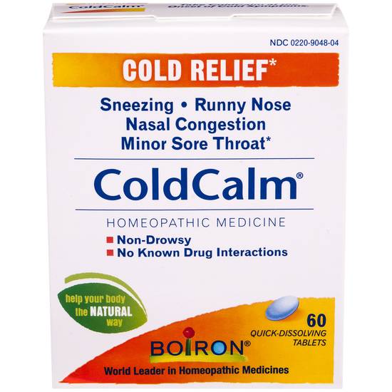 Order Boiron Coldcalm Homeopathic Medicine Quick (60 ct) food online from Rite Aid store, Cortland on bringmethat.com