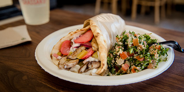 Order Shawarma Pita food online from Ghassan Restaurant store, Greensboro on bringmethat.com