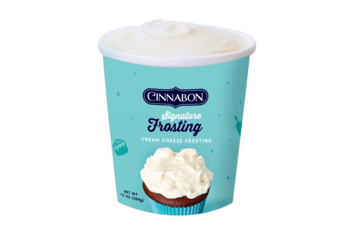 Order Signature Cream Cheese Frosting Pint food online from Cinnabon store, Littleton on bringmethat.com