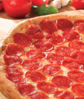 Order Pepperoni Pizza food online from Villa Pizza store, South Plainfield on bringmethat.com