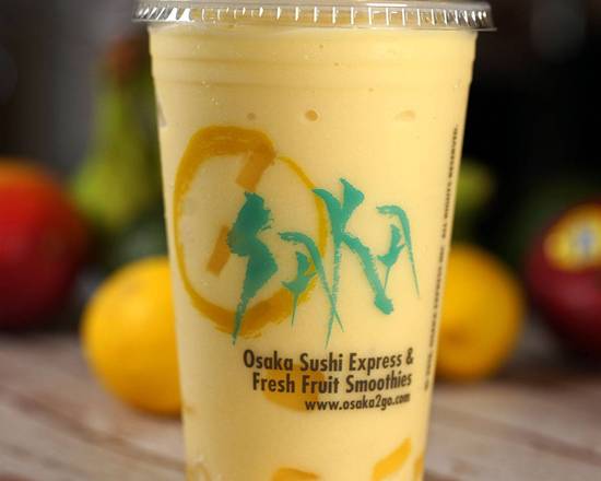 Order 24 oz Smoothie with Passion Fruit Coconut Jelly food online from Osaka Sushi & Fresh Smoothies store, Chicago on bringmethat.com