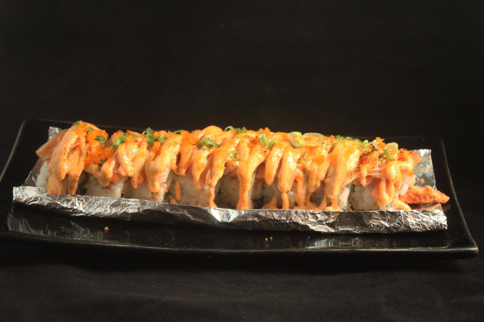 Order Dragon Roll - Sweet Basil Specialty Roll food online from Sweet Basil store, Crescent Springs on bringmethat.com