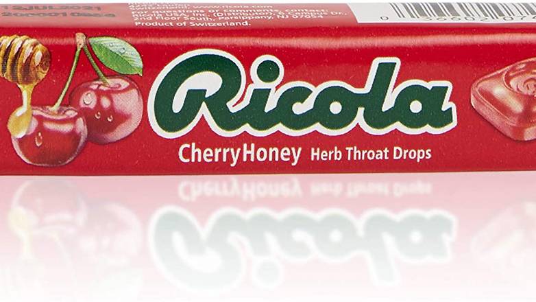 Order Ricola Cherry Honey Herbal Cough Suppressant Throat Drops food online from Trumbull Mobil store, Trumbull on bringmethat.com