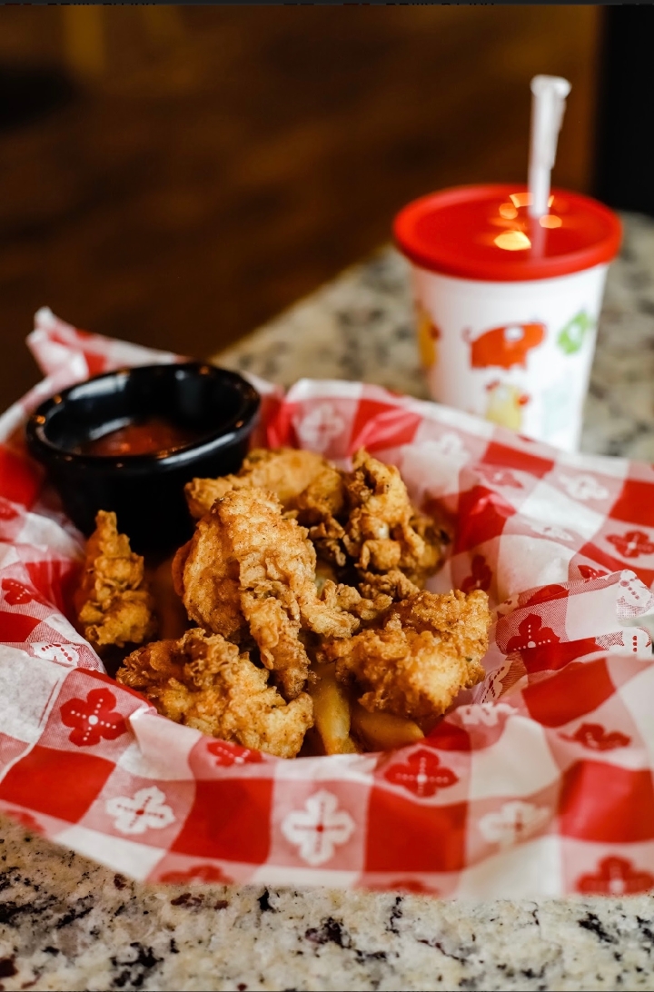 Order KIDS CHICKEN BITES food online from Tlc On The Lake store, Garland on bringmethat.com