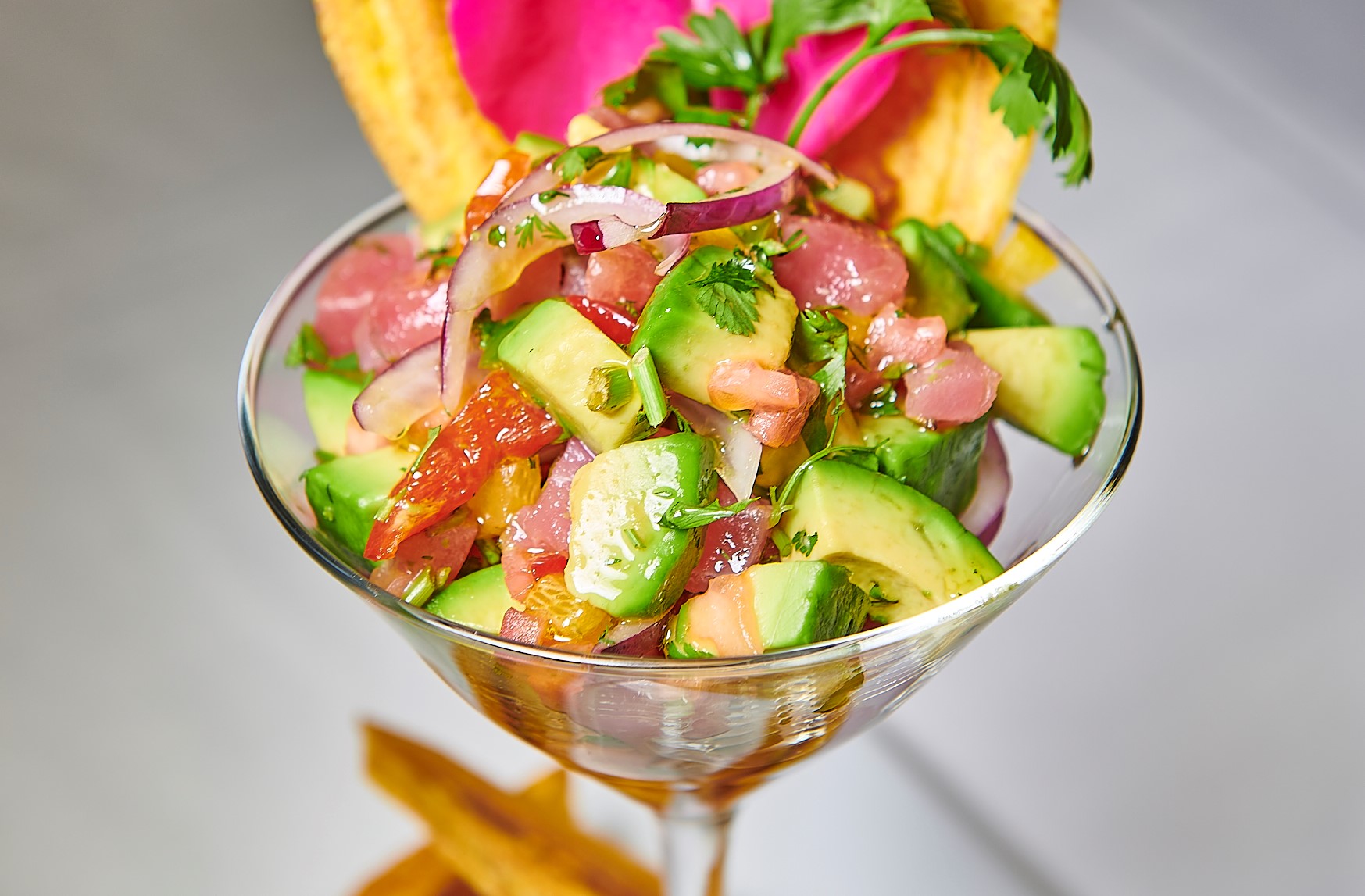Order Tuna Ceviche food online from Magno Grill store, New Rochelle on bringmethat.com