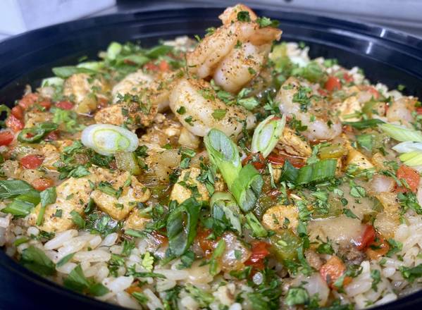 Order *CraZy Boudin-style Bowl  food online from Marco's Pepper Grill store, Houston on bringmethat.com