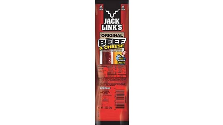 Order Jack Link'S All American Beef And Cheese Stick food online from Trumbull Mobil store, Trumbull on bringmethat.com