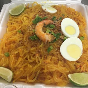Order Pancit Palabok (Small Styro) food online from Sammy's Woodfired Pizza -- Temecula store, Temecula on bringmethat.com