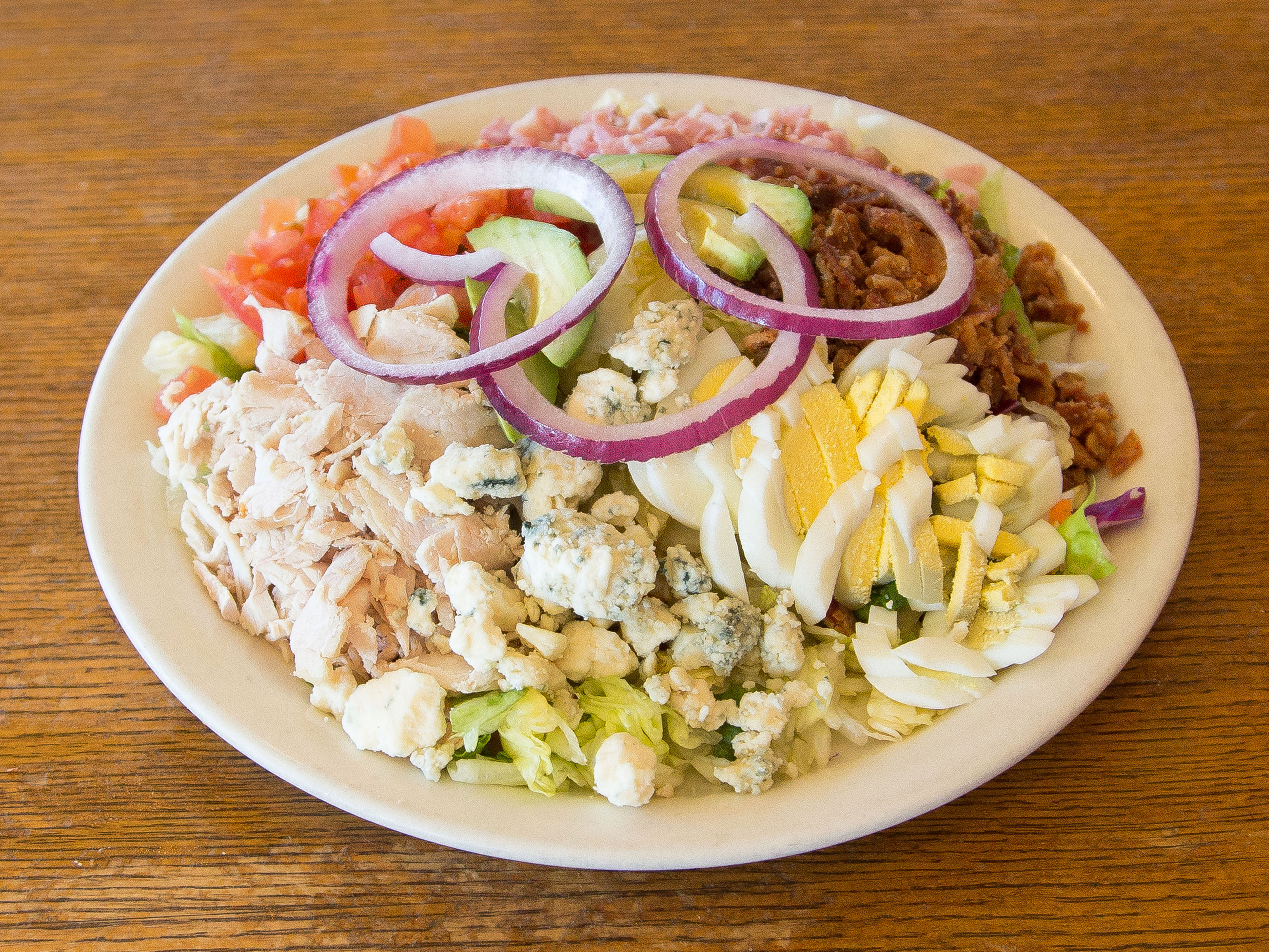 Order Simi Valley Cobb Salad food online from Old Susana Cafe store, Simi Valley on bringmethat.com