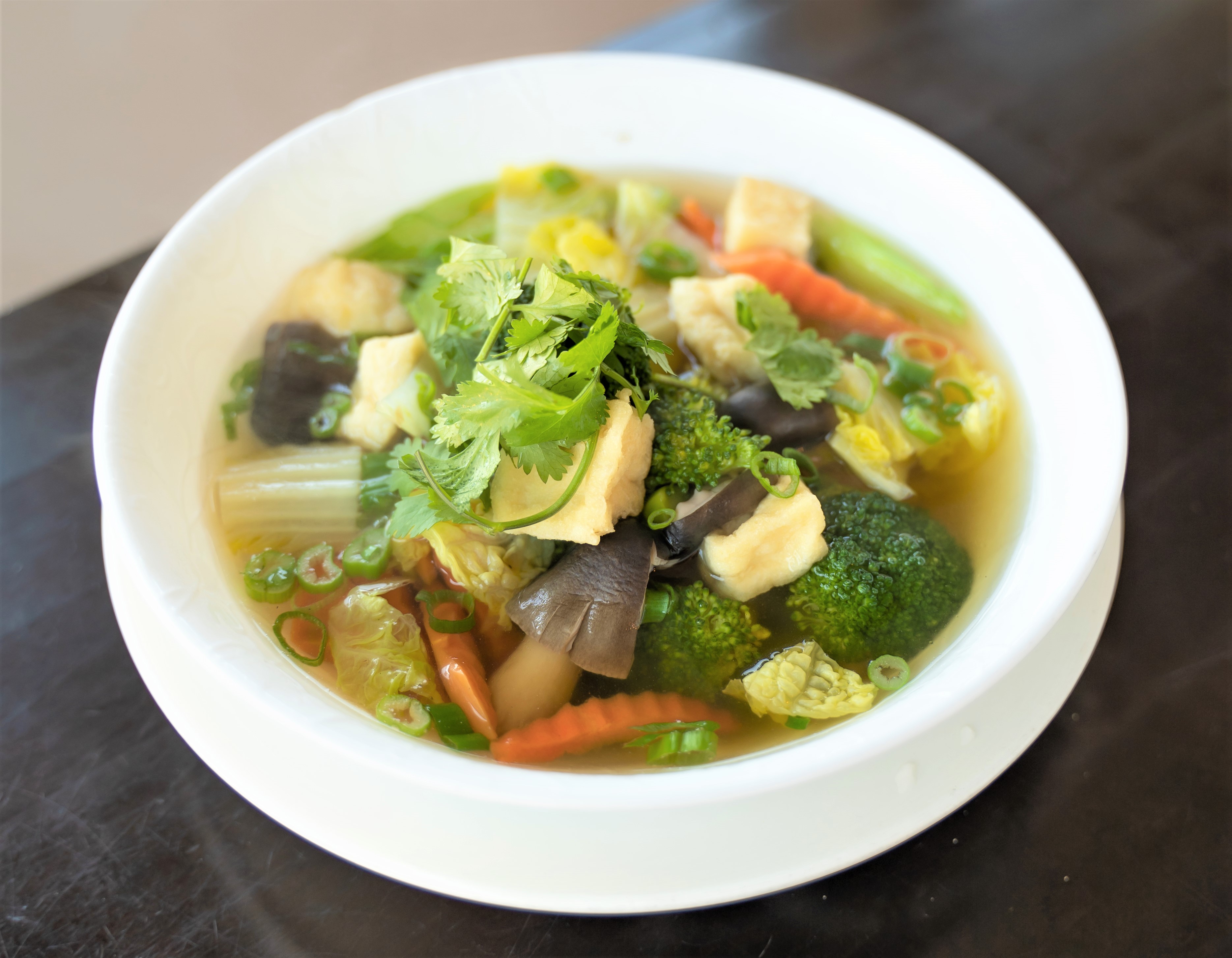 Order Vegetarian Rice Noodle Soup food online from Saigonese store, Hartsdale on bringmethat.com