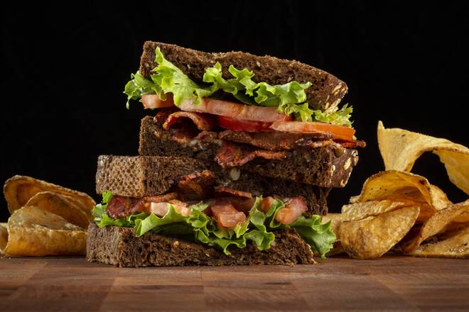 Order Smokehouse BLT Sandwich food online from The Meat Board store, Fort Worth on bringmethat.com