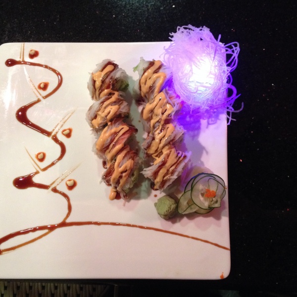 Order 11. Pink Lady Roll food online from Kura Thai And Sushi store, Vineland on bringmethat.com