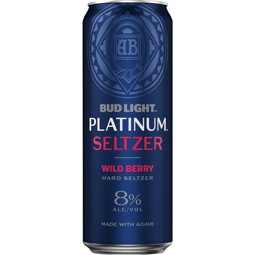 Order Bud Ligh Platinum Seltzer Wild Berry food online from Red Roof Market store, Lafollette on bringmethat.com