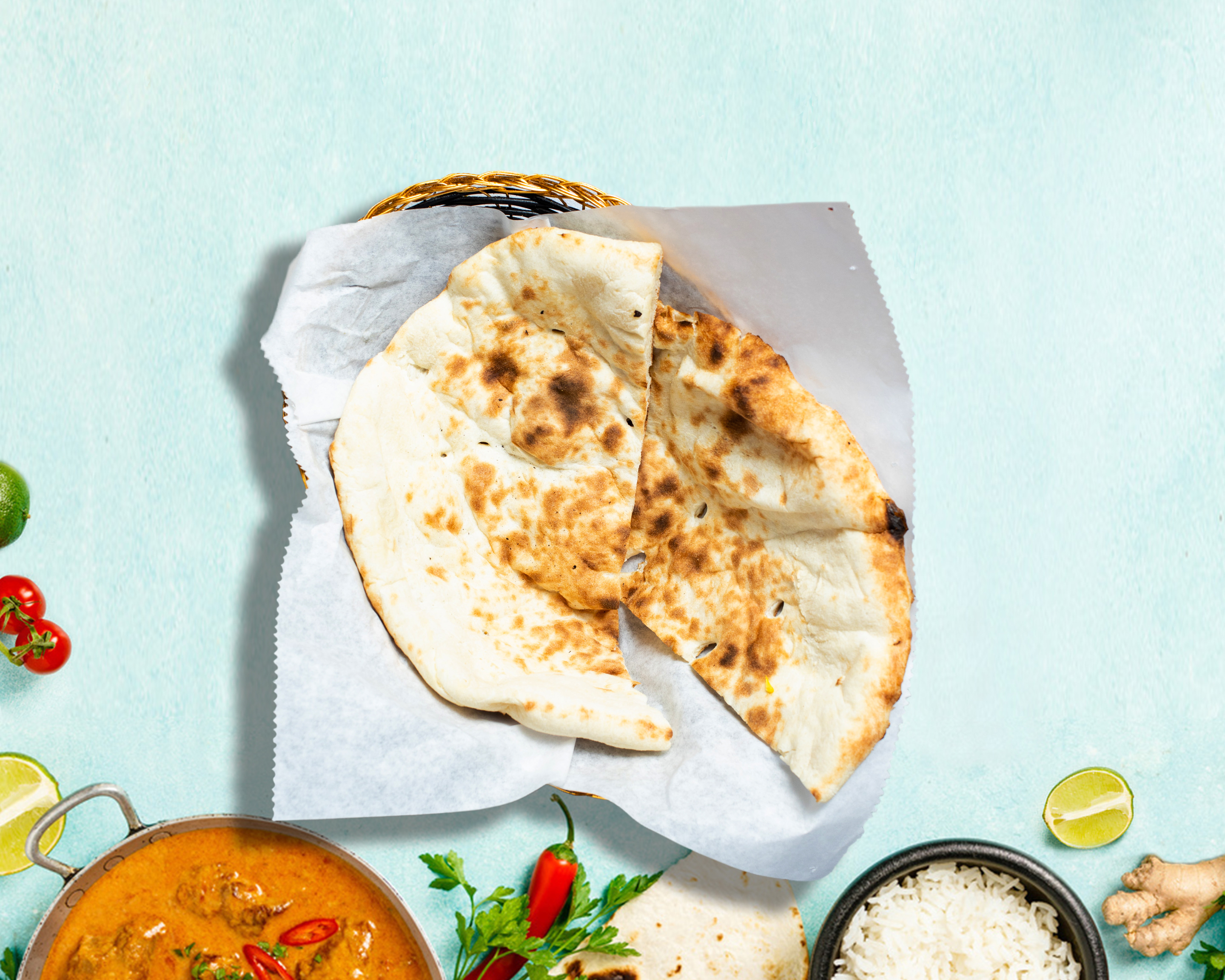 Order Classic Naan  food online from Chaat Me Up store, Blacklick on bringmethat.com
