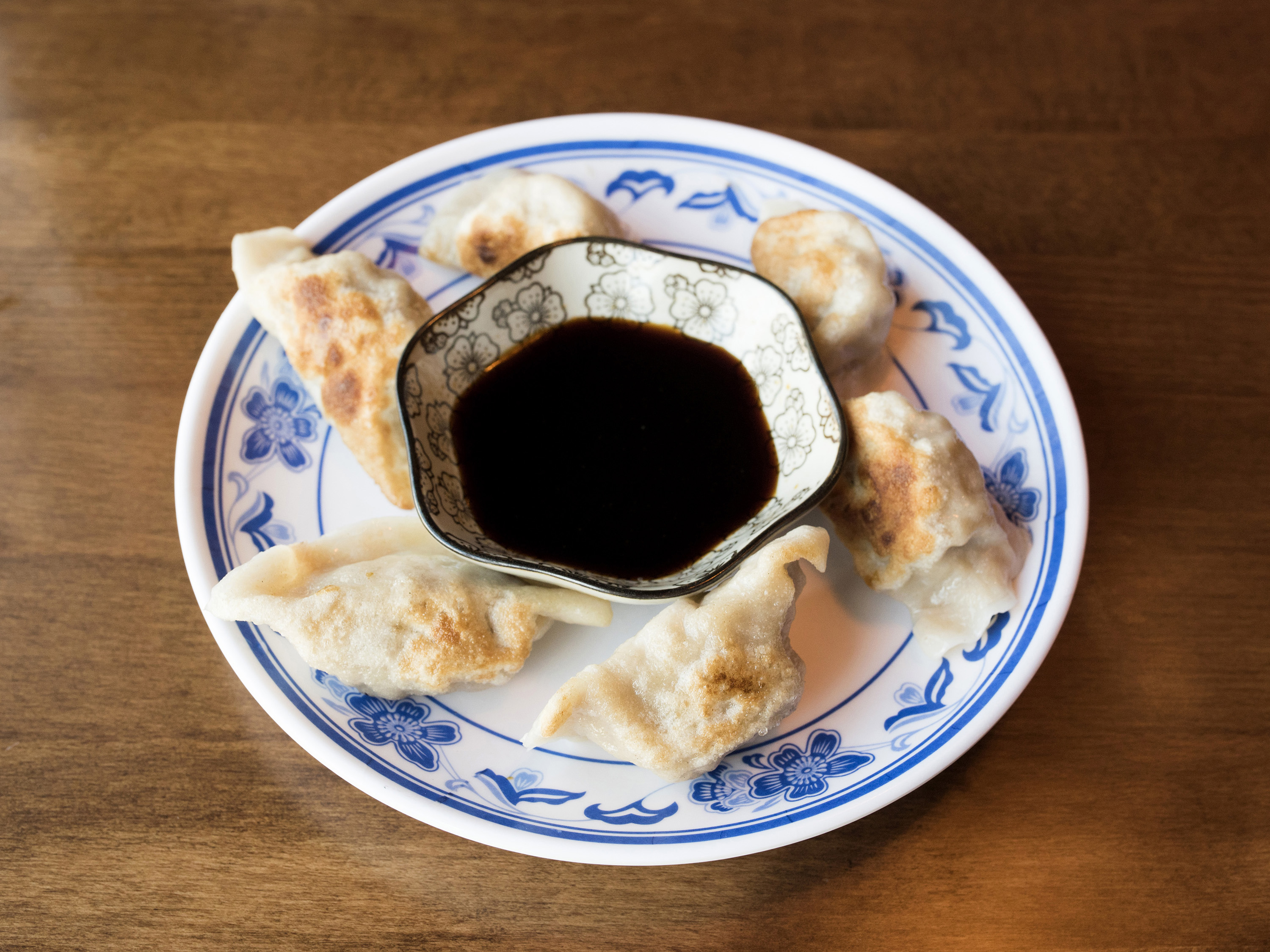 Order 10. Pot Stickers (6PCS) 锅贴 food online from Kung Fu Noodle store, Dayton on bringmethat.com